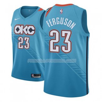 Maillot Oklahoma City Thunder Terrance Ferguson Ciudad 2018-19 Bleu