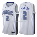 Maillot Orlando Magic Elfrid Payton Association 2017-18 2 Blancoo