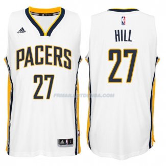 Maillot Basket Indiana Pacers Hill 27 Blanco