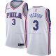 Maillot Philadelphia 76ers Allen Iverson Association 2017-18 3 Blanc