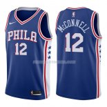 Maillot Philadelphia 76ers T.j. Mcconnell Swingman Icon 2017-18 12 Azul