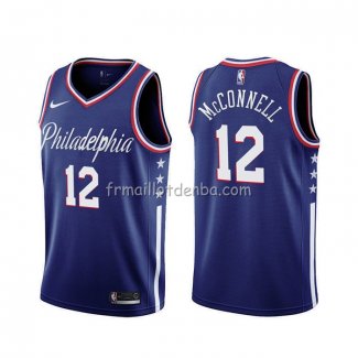 Maillot Philadelphia 76ers T.j. Mcconnell Swingman Icon 2017-18 12 Azul