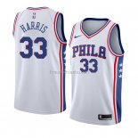 Maillot Philadelphia 76ers Tobias Harris Association 2018 Blanc