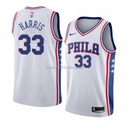 Maillot Philadelphia 76ers Tobias Harris Association 2018 Blanc