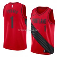 Maillot Portland Trail Blazers Evan Turner Statement 2018 Rouge