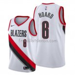 Maillot Portland Trail Blazers Jaylen Hoard Association Blanc