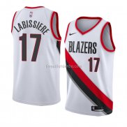 Maillot Portland Trail Blazers Skal Labissiere Association 2018 Blanc