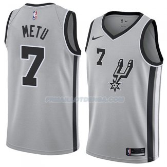 Maillot San Antonio Spurs Chimezie Metu Statement 2018 Gris