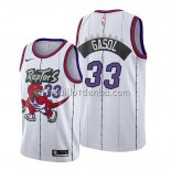 Maillot Tornto Raptors Marc Gasol Classic Edition 2019-20 Blanc