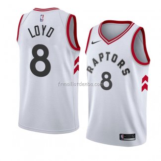 Maillot Toronto Raptors Jordan Loyd Association 2018 Blanc