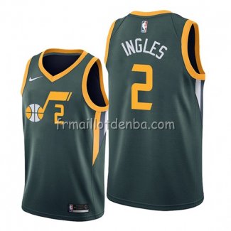 Maillot Utah Jazz Joe Ingles Earned Edition Vert