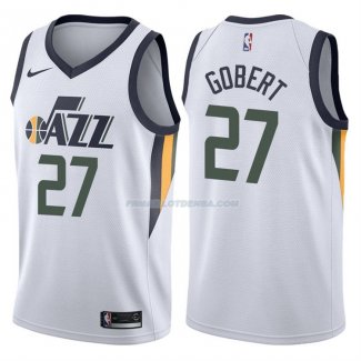 Maillot Utah Jazz Rudy Gobert Association 2017-18 27 Noir