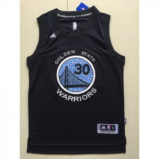 Maillot Basket Golden State Warriors Curry Diamond Edition 30 Noir