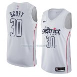 Maillot Washington Wizards Mike Scott Ciudad 2018 Blanc