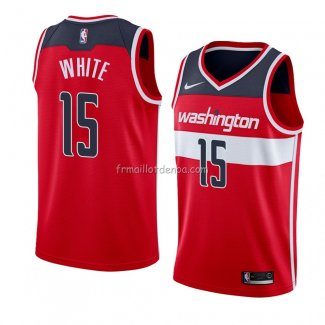 Maillot Washington Wizards Okaro White Icon 2018 Rouge