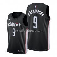 Maillot Washington Wizards Rui Hachimura Ville 2019-20 Noir