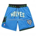 Short Minnesota Timberwolves Mitchell And Ness Jsut Don Bleu