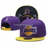 Casquette Los Angeles Lakers Kobe Bryant 9FIFTY Snapback Volet Jaune