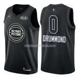 Maillot All Star 2018 Detroit Pistons Andre Drummond 0 Negro