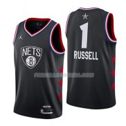 Maillot All Star 2019 Brooklyn Nets Dangelo Russell Noir