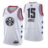 Maillot All Star 2019 Denver Nuggets Nikola Jokic Blanc