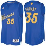 Maillot Basket Authentique Noel Golden State Warriors Durant 35 Bleu