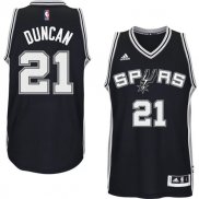 Maillot Basket Authentique San Antonio Spurs Duncan 21 Noir