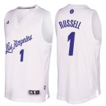 Maillot Basket Noel Day Los Angeles Lakers Russell Blanc