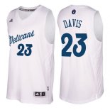 Maillot Basket Noel Day New Orleans Pelicans Davis Blanc
