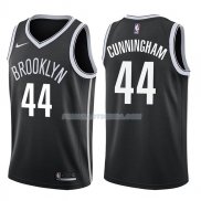 Maillot Brooklyn Nets Dante Cunningham Icon 2017-18 44 Negro