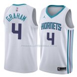 Maillot Charlotte Hornets Devonte Graham Association 2018 Blanc