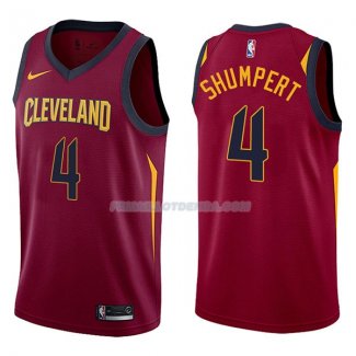 Maillot Cleveland Cavaliers Iman Shumpert Swingman Icon 2017-18 4 Rojo