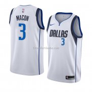 Maillot Dallas Mavericks Daryl Macon Association 2018-19 Blanc