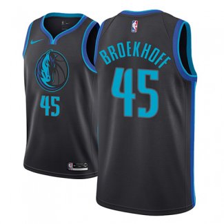 Maillot Dallas Mavericks Ryan Broekhoff Ciudad 2018-19 Bleu