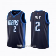 Maillot Dallas Mavericks Tyler Bey Earned 2020-21 Bleu