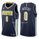 Maillot Denver Nuggets Emmanuel Mudiay Icon 2017-18 0 Azul