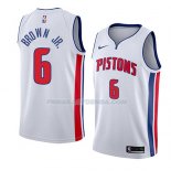 Maillot Detroit Pistons Bruce Brown Jr. Statement 2018 Gris