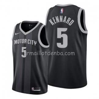 Maillot Detroit Pistons Luke Kennard Ville Edition Noir