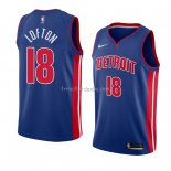 Maillot Detroit Pistons Zach Lofton Icon 2018 Bleu