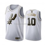 Maillot Golden Edition San Antonio Spurs Demar Derozan Blanc