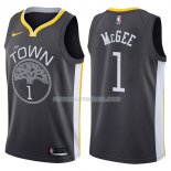 Maillot Golden State Warriors Javale Mcgee The Town Statehombret 2017-18 1 Negro