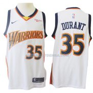 Maillot Golden State Warriors Kevin Durant Mitchell & Ness 2009-10 Blanc