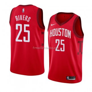 Maillot Houston Rockets Austin Rivers Earned 2018-19 Rouge