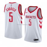 Maillot Houston Rockets Bruno Caboclo Association 2018 Blanc