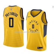 Maillot Indiana Pacers Alex Poythress Statement 2018 Jaune