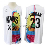 Maillot KAWS x Jordan x NBA Blanc