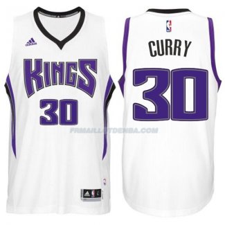 Maillot Basket Sacramento Kings Curry 30 Blanco