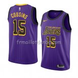 Maillot Los Angeles Lakers Demarcus Cousins Ciudad 2019-20 Volet