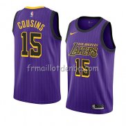 Maillot Los Angeles Lakers Demarcus Cousins Ciudad 2019-20 Volet