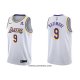 Maillot Los Angeles Lakers Kent Bazemore NO 9 Association 2021-22 Blanc